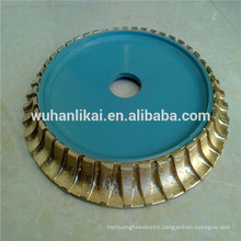 Full Bullnose Sintered Diamond Profile Wheel